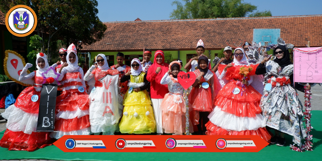 Lomba Seru dan Inovatif HUT RI ke-78 di SMPN 2 Kedungpring