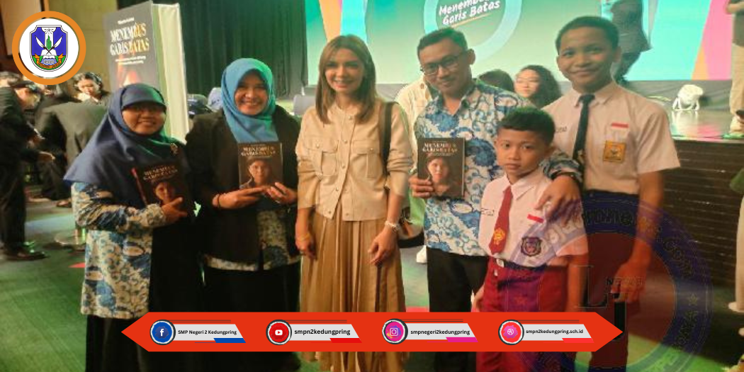 SMPN 2 Kedungpring Hadiri Peluncuran Buku 'Menembus Garis Batas' Greysia Polii: Gerakan Inspiratif untuk Generasi Muda
