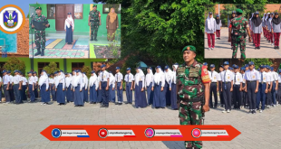 Sinergi dengan Koramil, Gelar Latihan PBB untuk Tingkatkan Disiplin Siswa
