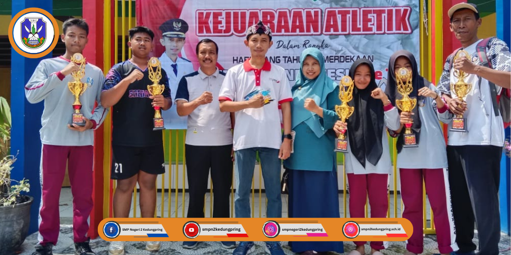 SMPN 2 Kedungpring Borong Piala di HUT RI ke-79